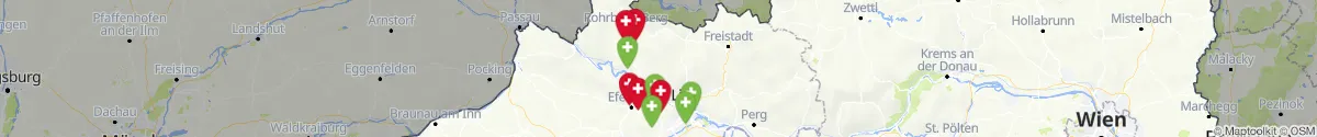 Kartenansicht für Apotheken-Notdienste in der Nähe von Niederwaldkirchen (Rohrbach, Oberösterreich)